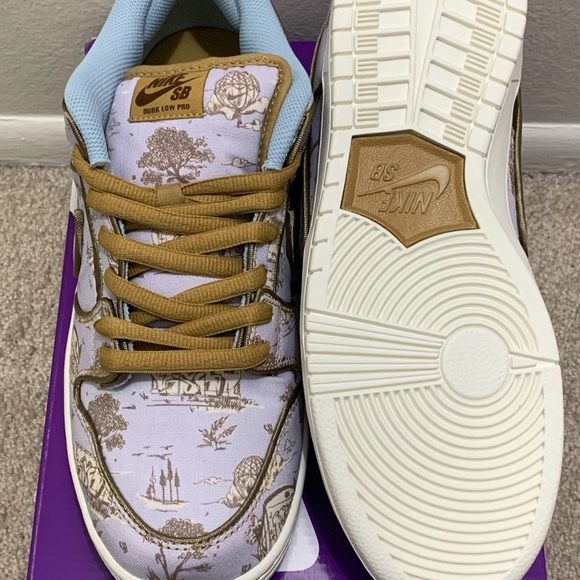 Nike SB Dunk Low Premium City Of Style Pastoral Print Style #FN5880-001 Size 12 - Picture 8 of 12